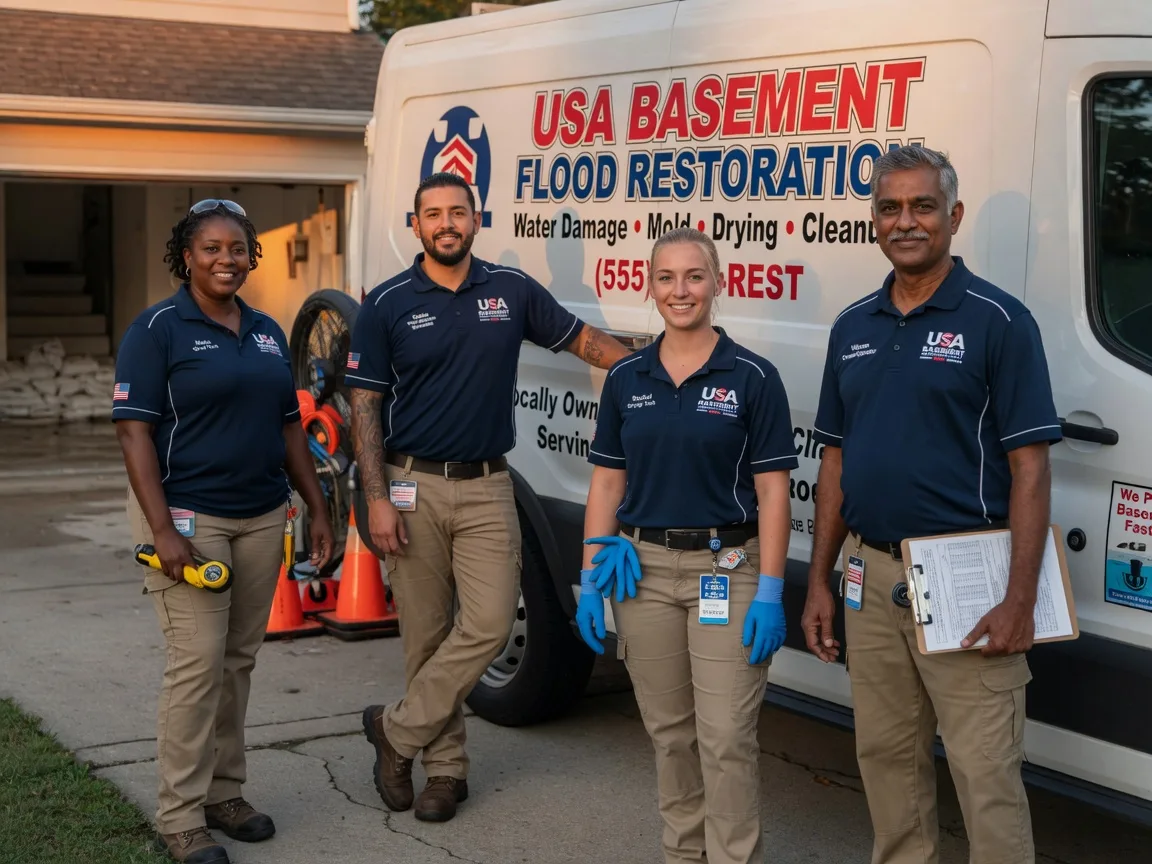 Basement Flood Cleanup company in Rufe, OK